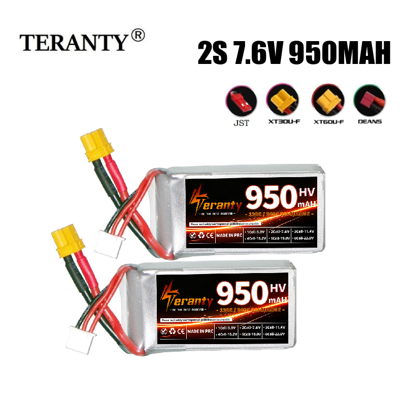 Drone Racing Charger - Bateria LiPo Teranty 2S HV 7.6V