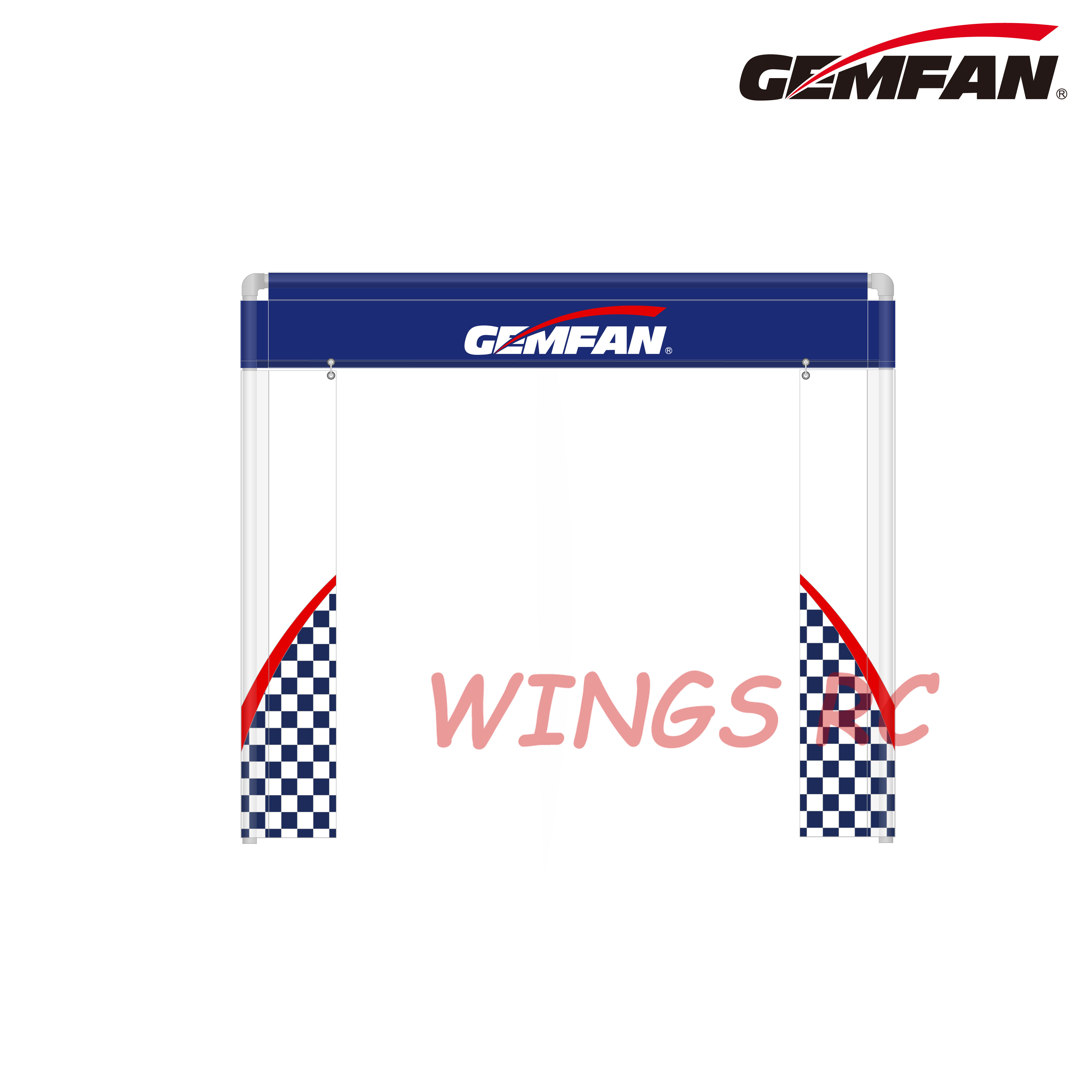 Gemfan 213*183CM FPV Race Gate - Drone Racing Gate avaliação e preço