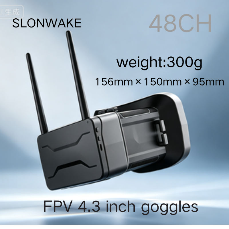 Óculos FPV 5.8G 4.3 Polegadas  - Drone Racing Antenna avaliação e preço